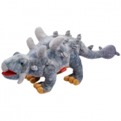 Dinozaur Stegozaur szary 48cm