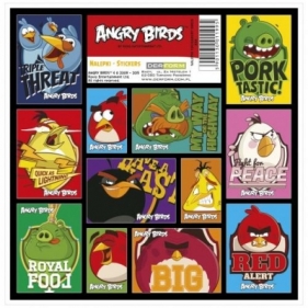 Nalepki 16x16 Angry Birds - Praca zbiorowa
