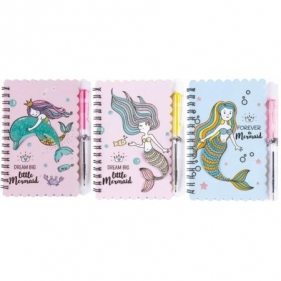 Notes 30k na spirali z długopisem Mermaid (81985)