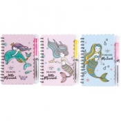 Notes 30k na spirali z długopisem Mermaid (81985)