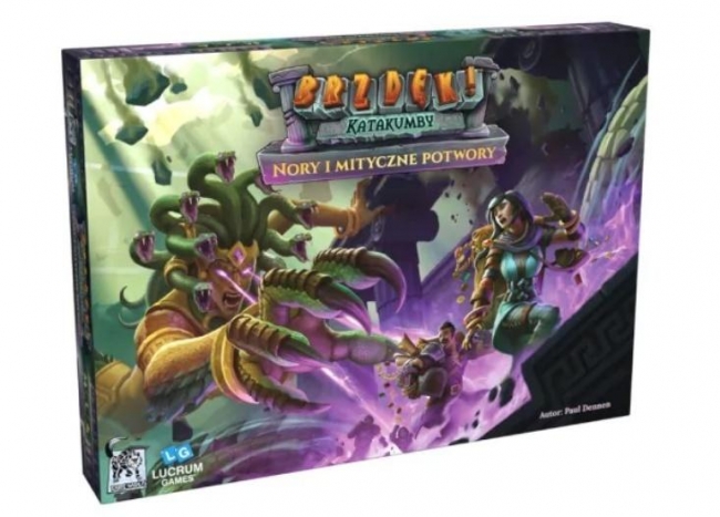 <img src='https://webimage.pl/pics/853/0/d5904305400853.jpg' style='height:440px' /> Brzdęk! Katakumby: Nory i mityczne potwory LUCRUM