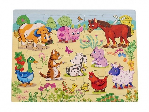 Układanka puzzle - Gospodarstwo (1581853)