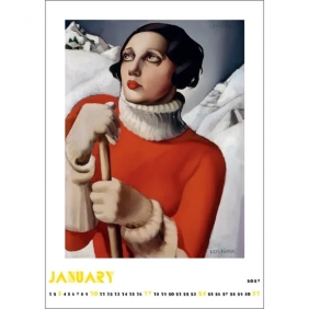 Kalendarz 2027 Tamara Łempicka A3 wzór 1 - Władysław Pluta