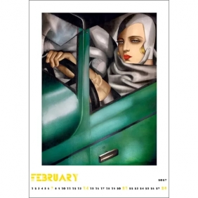 Kalendarz 2027 Tamara Łempicka A3 wzór 1 - Władysław Pluta