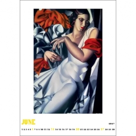 Kalendarz 2027 Tamara Łempicka A3 wzór 1 - Władysław Pluta