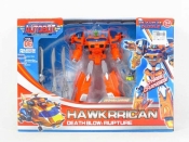 Pomarańczowy robot transformujący (DA025520)