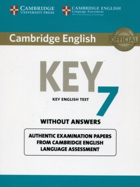 Cambridge English Key 7 Student's Book without Answers