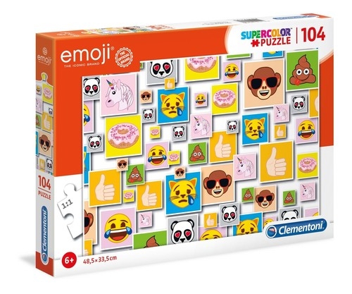 Puzzle 104 superkolor: Emoji (27285)