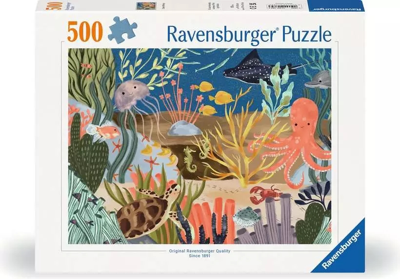 <img src='https://webimage.pl/pics/853/3/d4005555013853-3.png' style='height:440px' /> Ravensburger, Puzzle 500: Oceaniczna fantazja (12001385)
