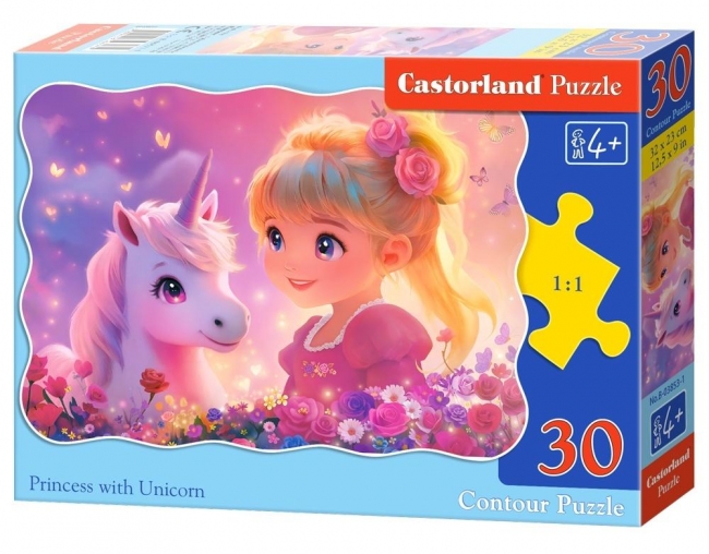 <img src='https://webimage.pl/pics/853/3/d5904438003853.jpg' style='height:440px' /> Puzzle 30 Princess with Unicorn