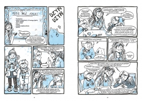 Gramatyka w komiksie. Baba od polskiego przedstawia - Aneta Korycińska