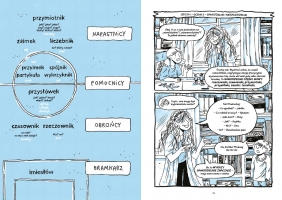 Gramatyka w komiksie. Baba od polskiego przedstawia - Aneta Korycińska