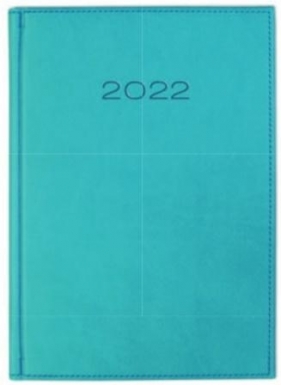 Kalendarz 2022 Dzienny A5 Vivella Turkusowy 21D-11