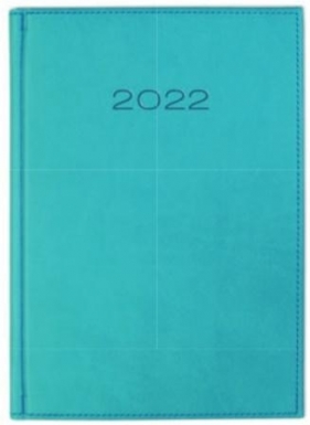 Kalendarz 2022 Dzienny A5 Vivella Turkusowy 21D-11