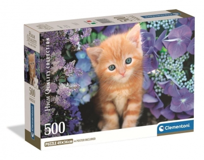 Puzzle - Gattino Rosso, 500 el.