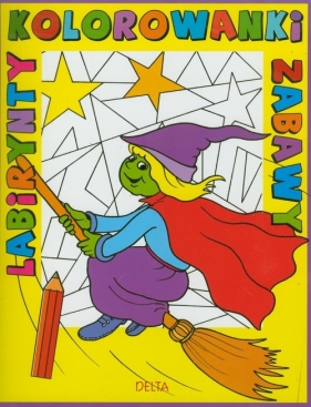 Kolorowanki, labirynty, zabawy czarownica