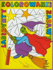 Kolorowanki, labirynty, zabawy czarownica