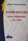 Słownik rozliczeń handlu zagranicznego polsko angielski