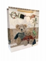 Torebki prezentowe Misie JP005M 12 sztuk