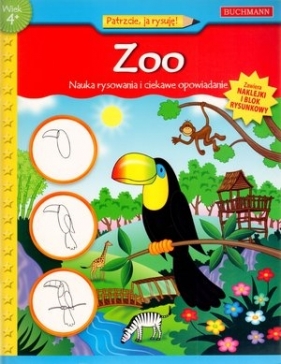 Zoo Nauka rysowania i ciekawe opowiadanie - Winerrberg Jenna