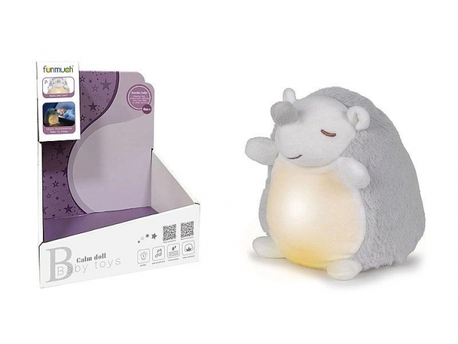 Jeżyk pluszowy z projektorem obrotowym