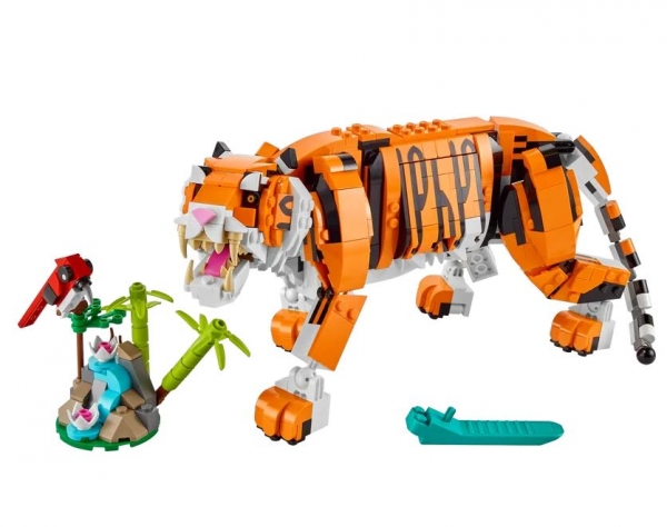 Lego Creator: Majestatyczny tygrys (31129)