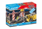 Playmobil. City Action. Pracownik budowlany z frezarką (71185)
