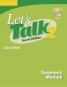 Let's Talk 2 Teacher's Manual 2 with Audio CD Leo Jones