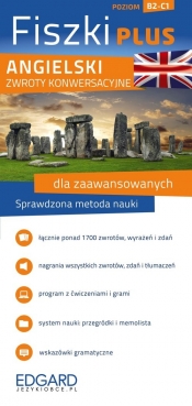 Angielski Fiszki PLUS Zwroty konwersacyjne dla zaawansowanych - Kołakowski Marcin, Pytlińska Zuzanna 