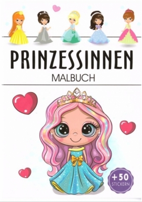 Prinzessinnen. Malbuch - Praca zbiorowa