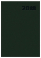 Kalendarz Basic A5 2018 ciemnozielony