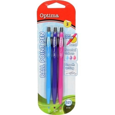 Długopis Soft Touch 521 pastelowe OPTIMA