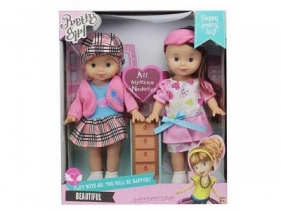Lalki bliżniaczki 26 cm z akcesoriami