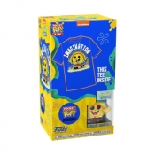 T-shirt i figurka Spongebob with Rainbow Funko Pop