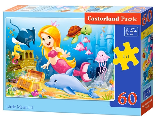 Puzzle Little Mermaid 60 elementów