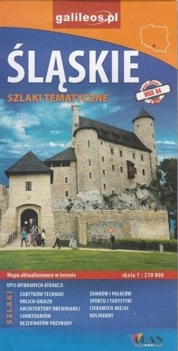 Śląskie szlaki tematyczne 1:210 000