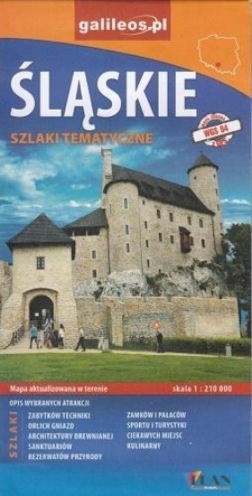 Śląskie szlaki tematyczne 1:210 000 - Praca zbiorowa