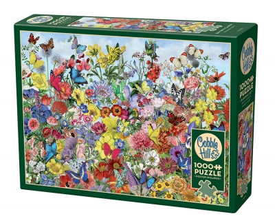 Puzzle 1000 Ogród pełen Motyli 112187