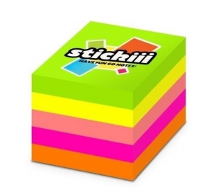 Kostka samoprzylepna 51x51mm 400K 5 kolorów neon