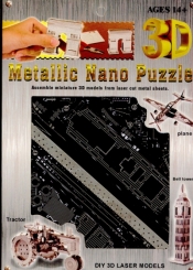 Nano 3D puzzle - parowiec