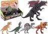 Dinozaur figurka ryczy i świeci mix