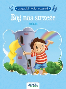 Bóg nas strzeże. Psalm 91. Zagadki i kolorowanki - Salem de Bezenac, Agnes de Bezenac