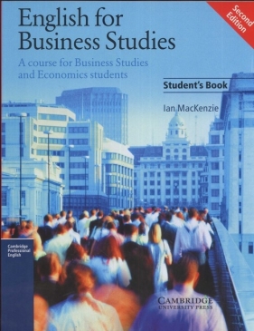 English for business studies Students book - MacKenzie Ian
