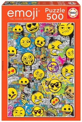 Puzzle 500: Graffiti - Emoji