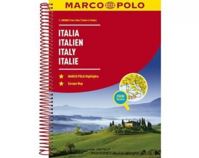 Atlas Marco Polo, Włochy 1:300 000 Spirala