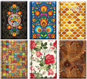 Książkowy Dzienny 2019 B6 - MIX Soft 41DS
