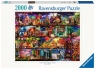 Ravensburger, Puzzle 2000: Świat książek (16685)