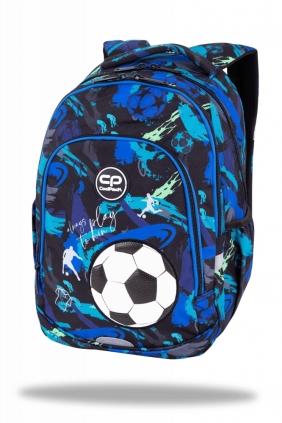 Coolpack, Plecak szkolny Prime Pro - Football Navy (F162967)