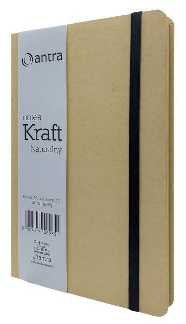Notes A5 Kropki Kraft ANTRA