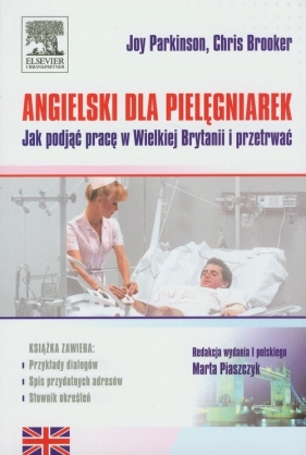 Angielski dla pielęgniarek - Joy Parkinson, Chris Brooker